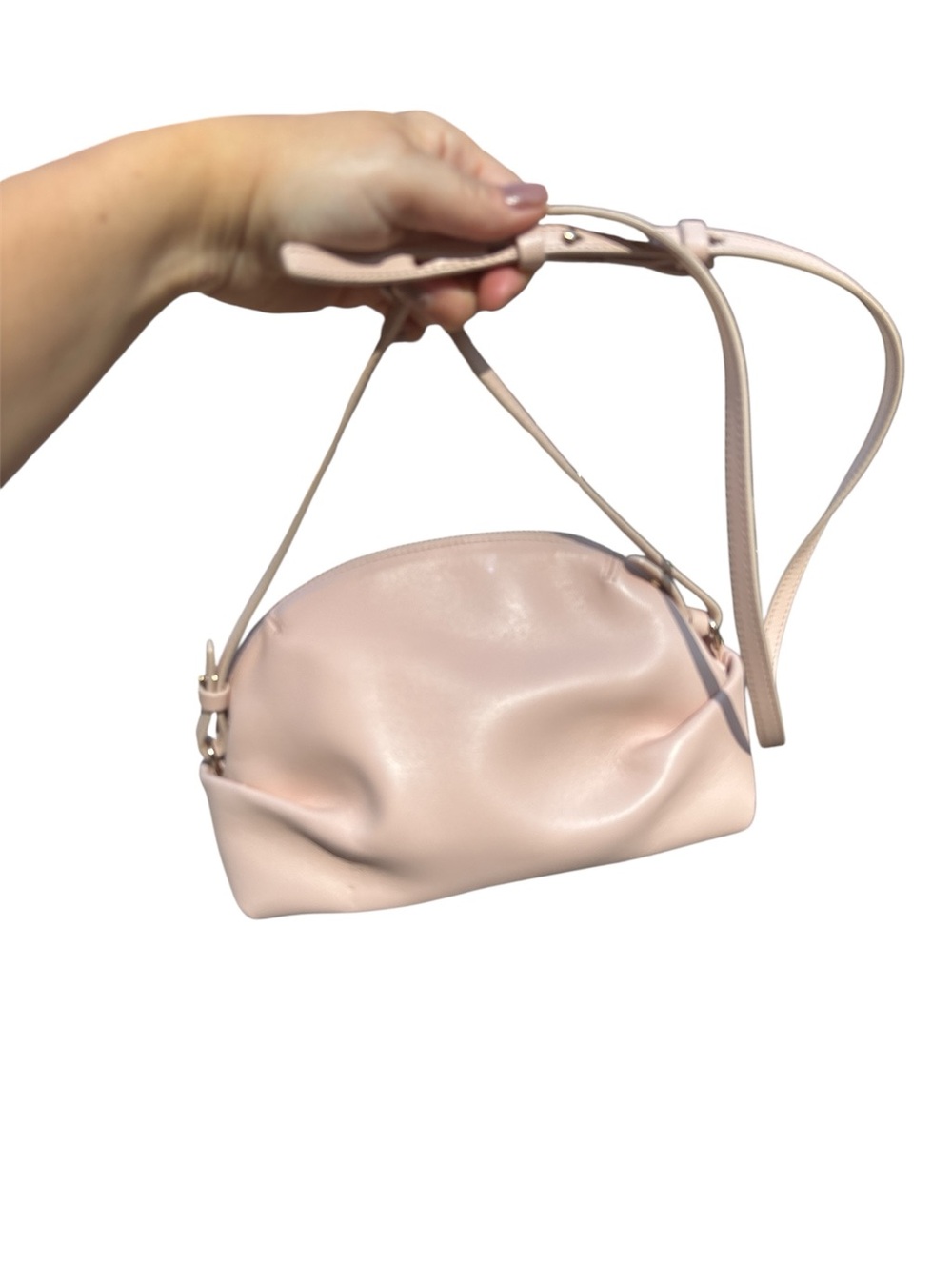 Chloé Judy Mini leather crossbody bag cream